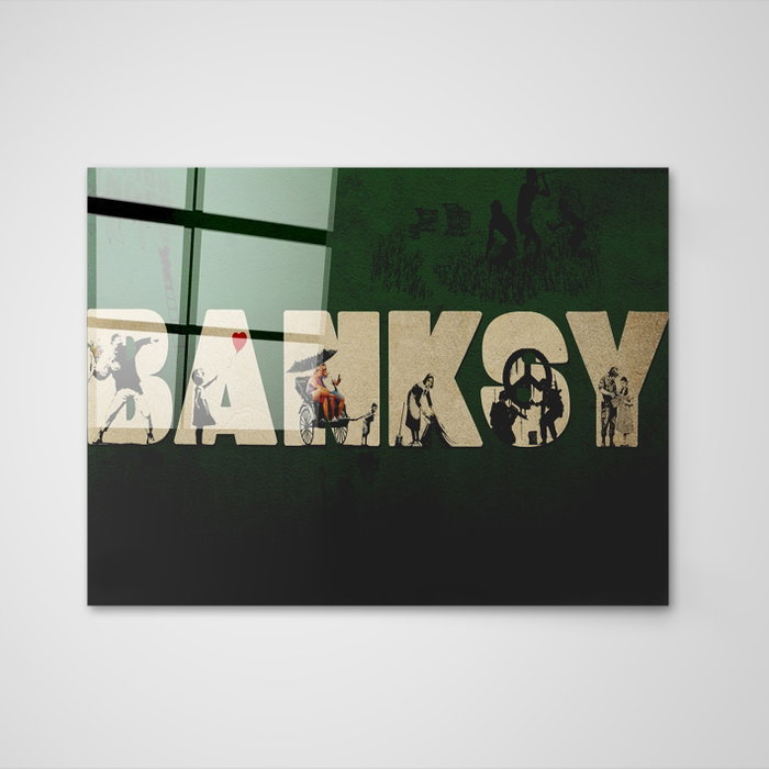Wallity Cuadro Decorativo de Vidrio Templado Multicolor 70 x 100 cm Wallity Cuadro Decorativo de Vidrio Templado Multicolor 70 x 100 cm